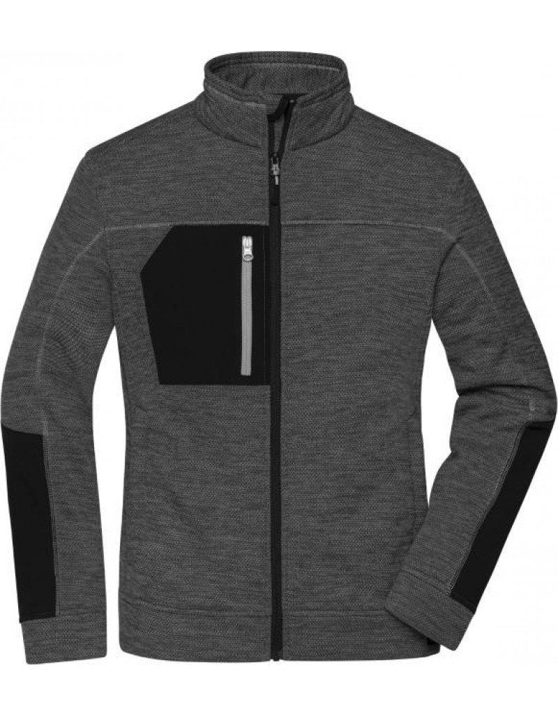 Jachetă tricotată din fleece pentru femei